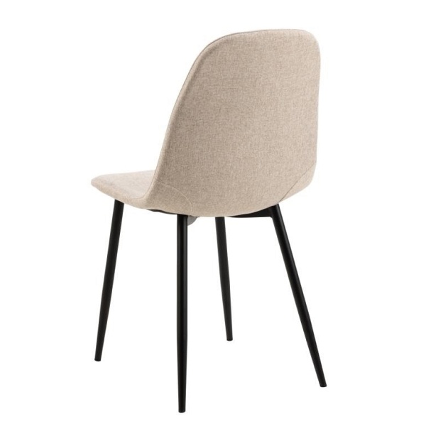 Krzesło Celia beżowe/ czarne - ACTONA